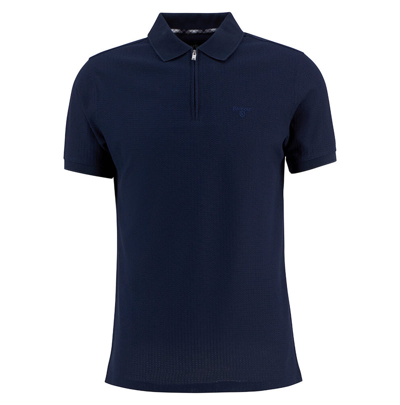 An image of the Barbour Backfield Tailored Polo Shirt