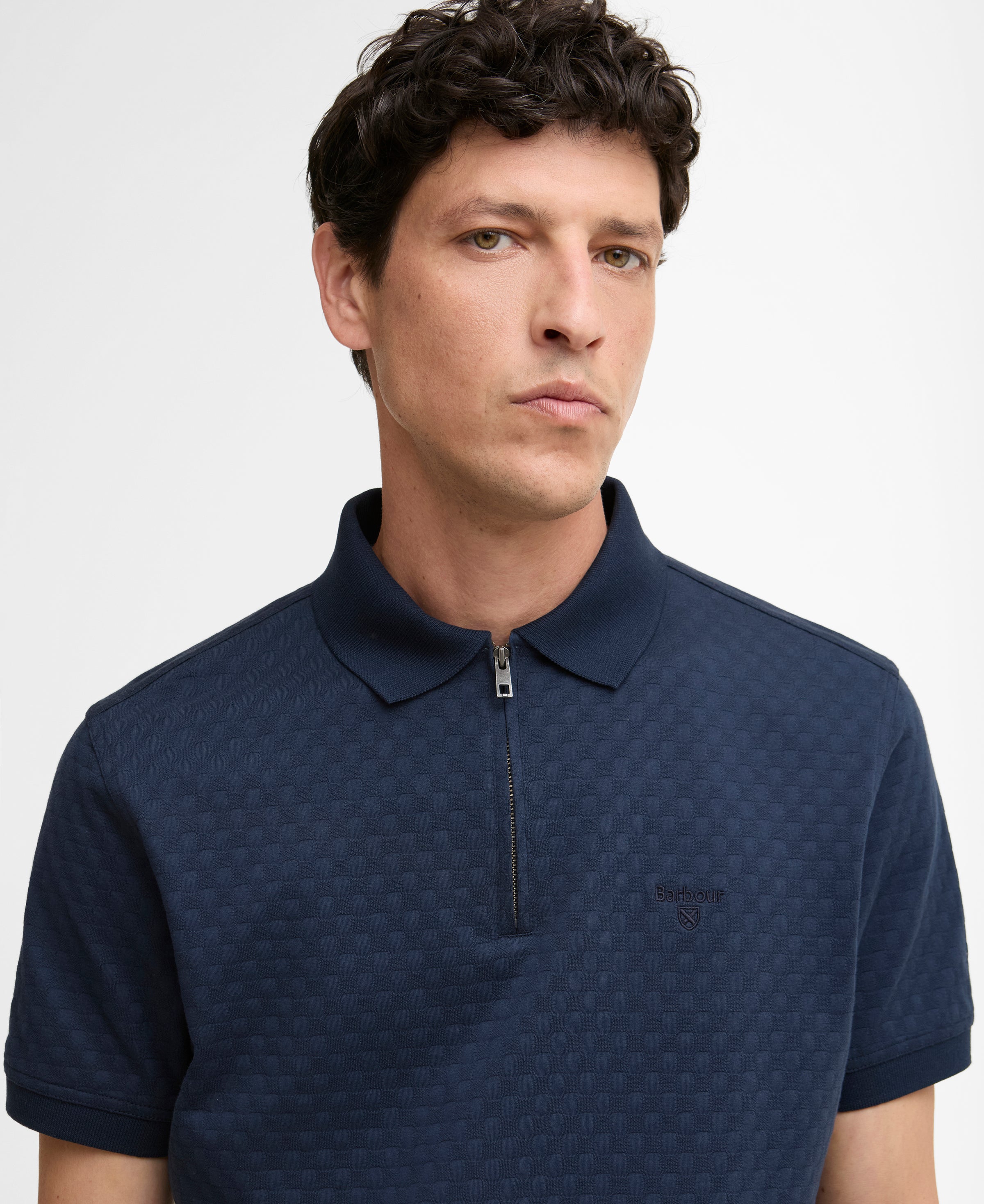 An image of the Barbour Hockham Tailored Fit Polo Shirt