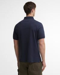 Tartan Bias Print Tailored Polo Shirt