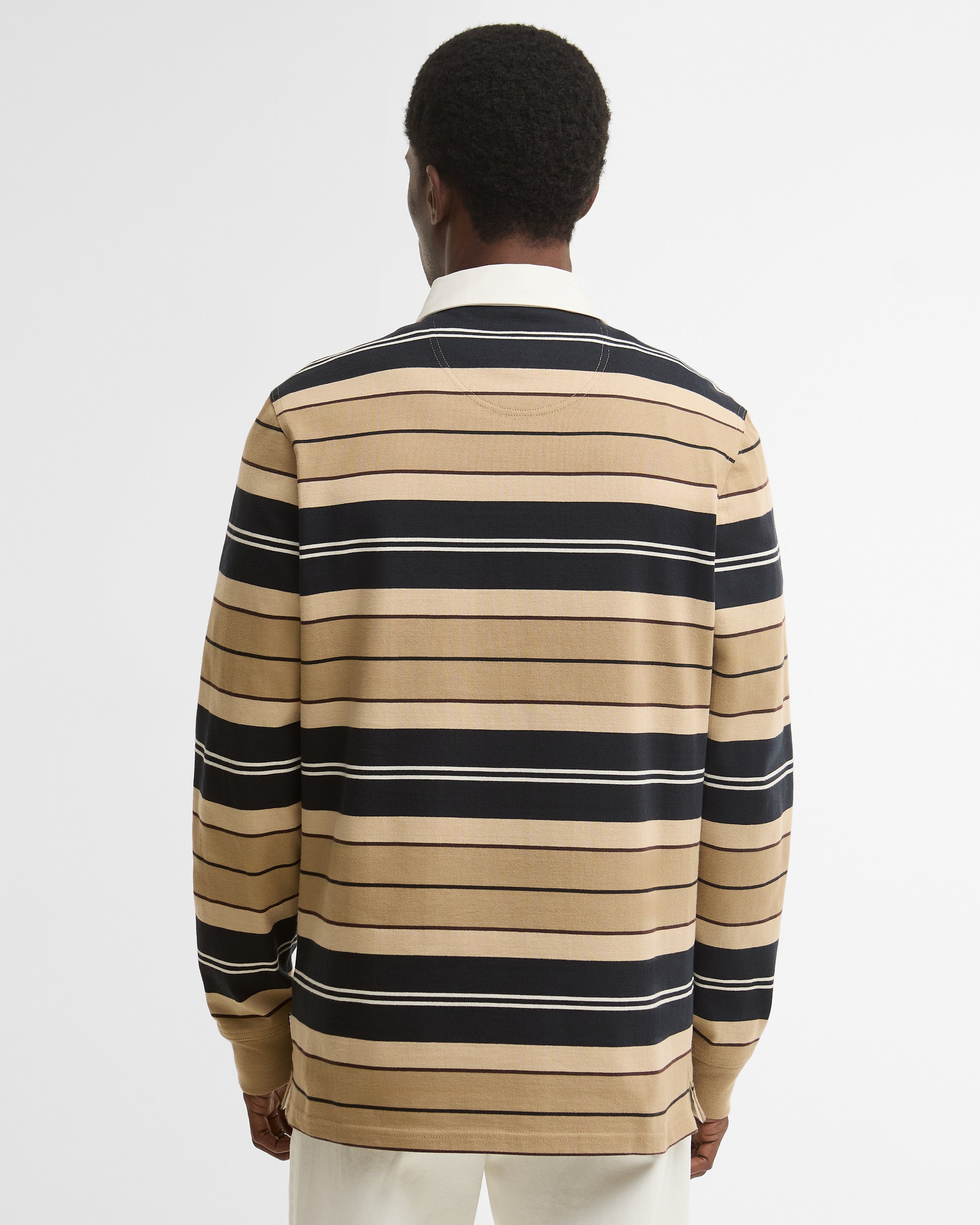 Frith Tartan Stripe Rugby Shirt
