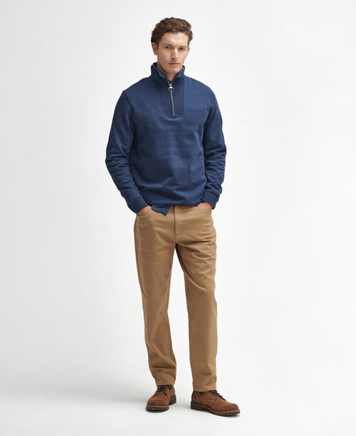An image of the Barbour Nelson Half Zip Jumper