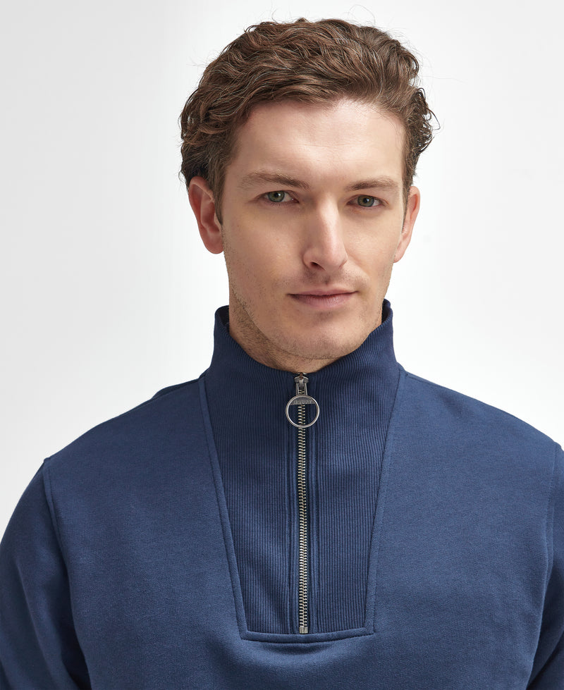 An image of the Barbour Nelson Half Zip Jumper