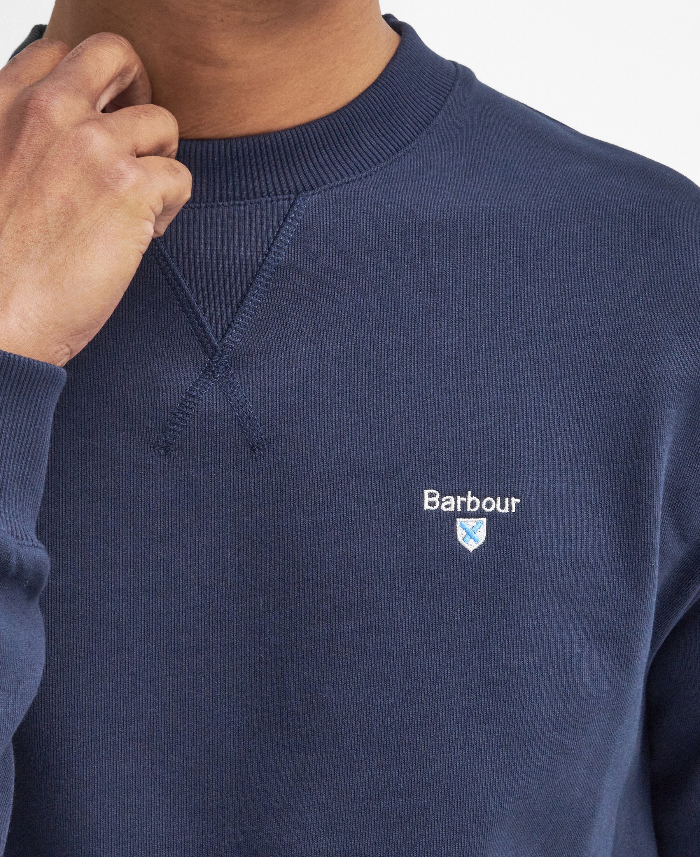 An image of the Barbour Beckhill Crew Neck Sweatshirt