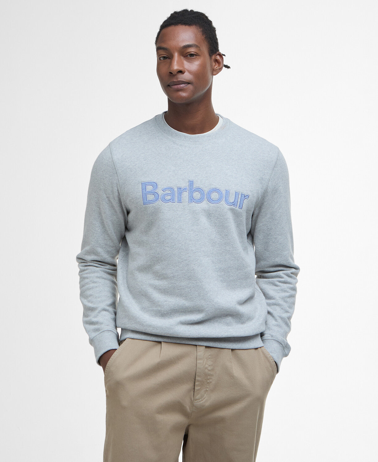 An image of the Barbour Pique Applique Sweatshirt
