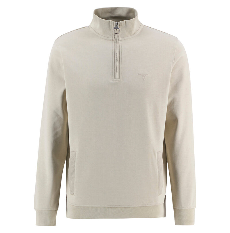 An image of the Barbour Lambeth Interlock Half Zip Sweatshirt