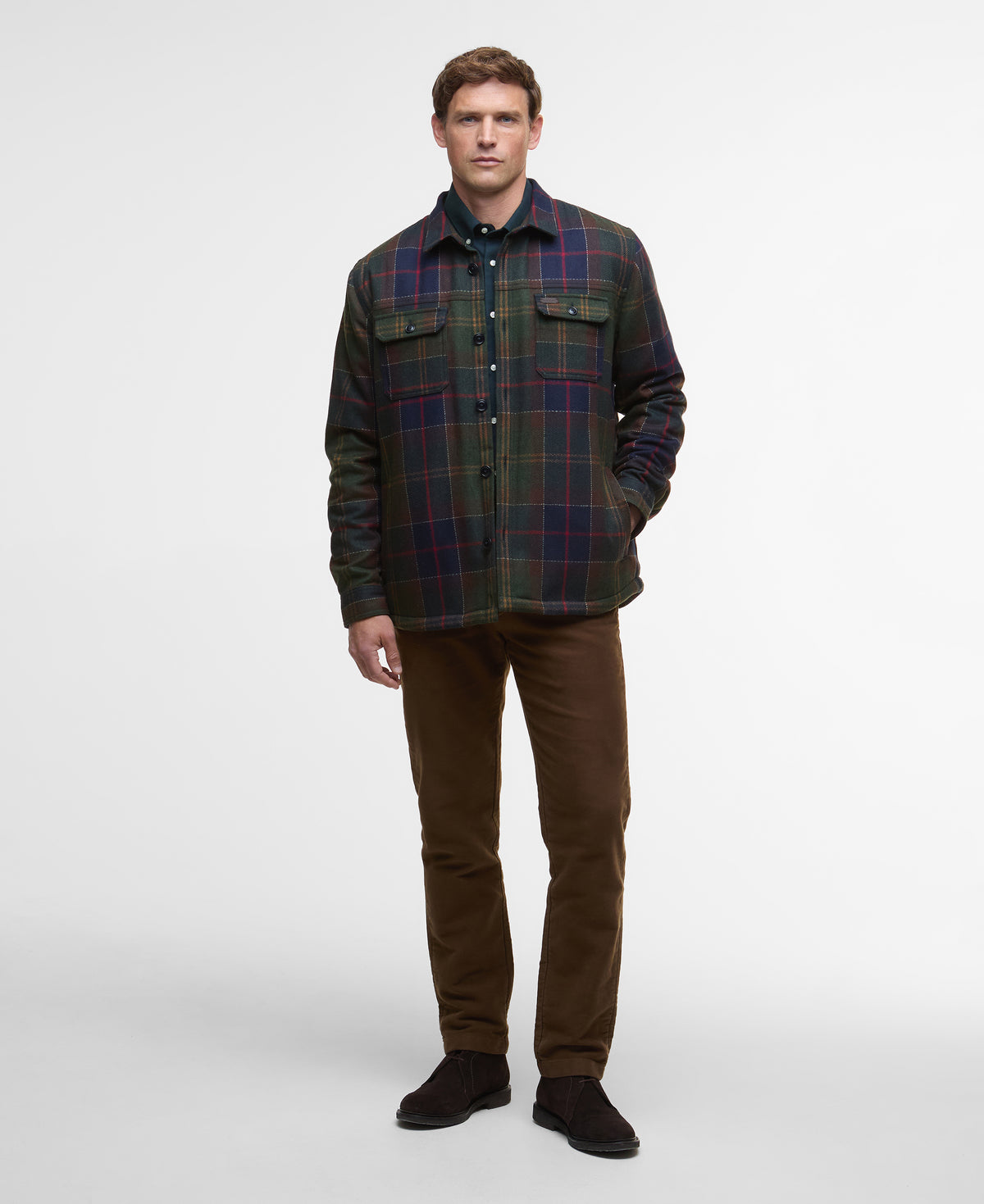 An image of the Barbour Willberry Overshirt
