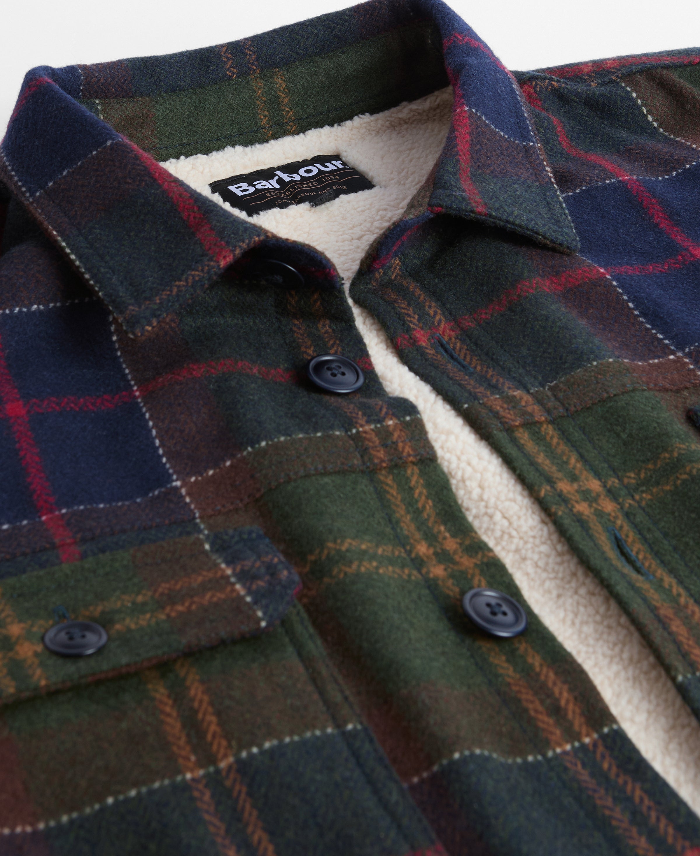 An image of the Barbour Willberry Overshirt