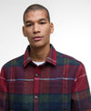 An image of the Barbour Chapter Tailored Check Overshirt