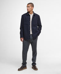 An image of the Barbour Marlow Wool Tailored Wool Blend Overshirt