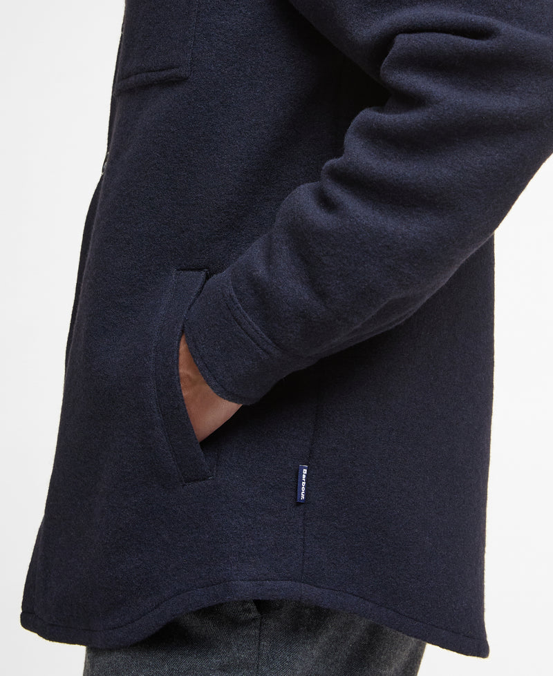 An image of the Barbour Marlow Wool Tailored Wool Blend Overshirt