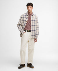 Vennel Textured Tartan Overshirt