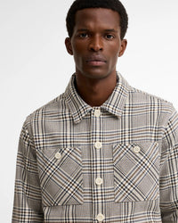 Alderney Houndstooth Overshirt