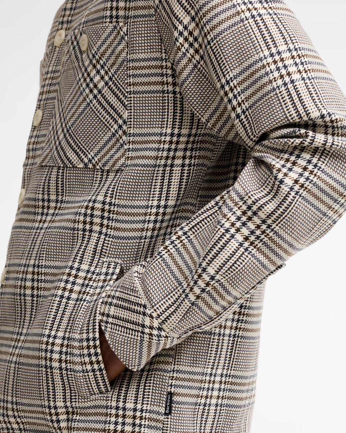 Alderney Houndstooth Overshirt