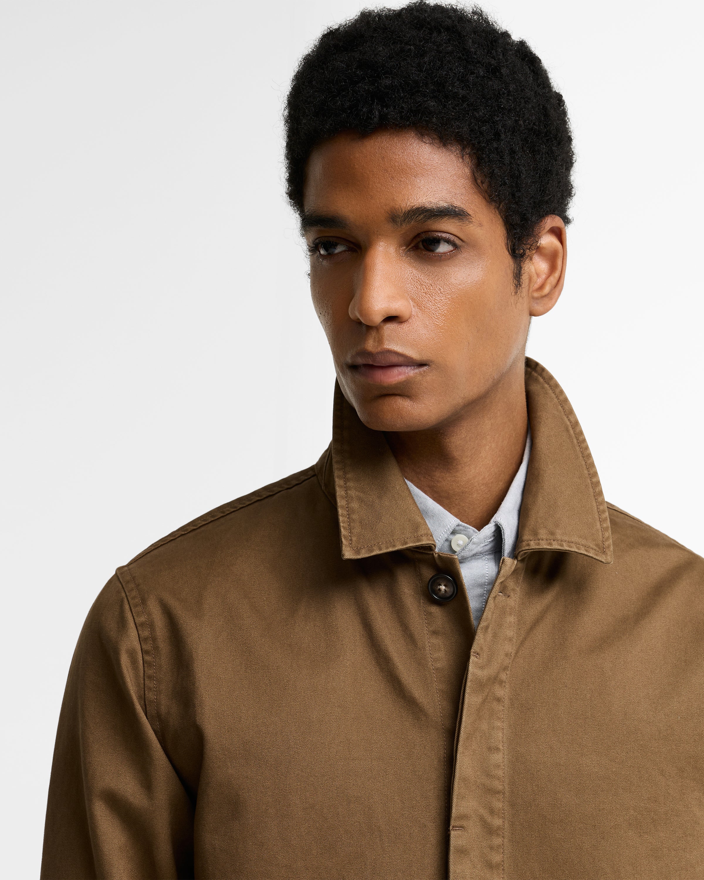 Yorklane Twill Overshirt