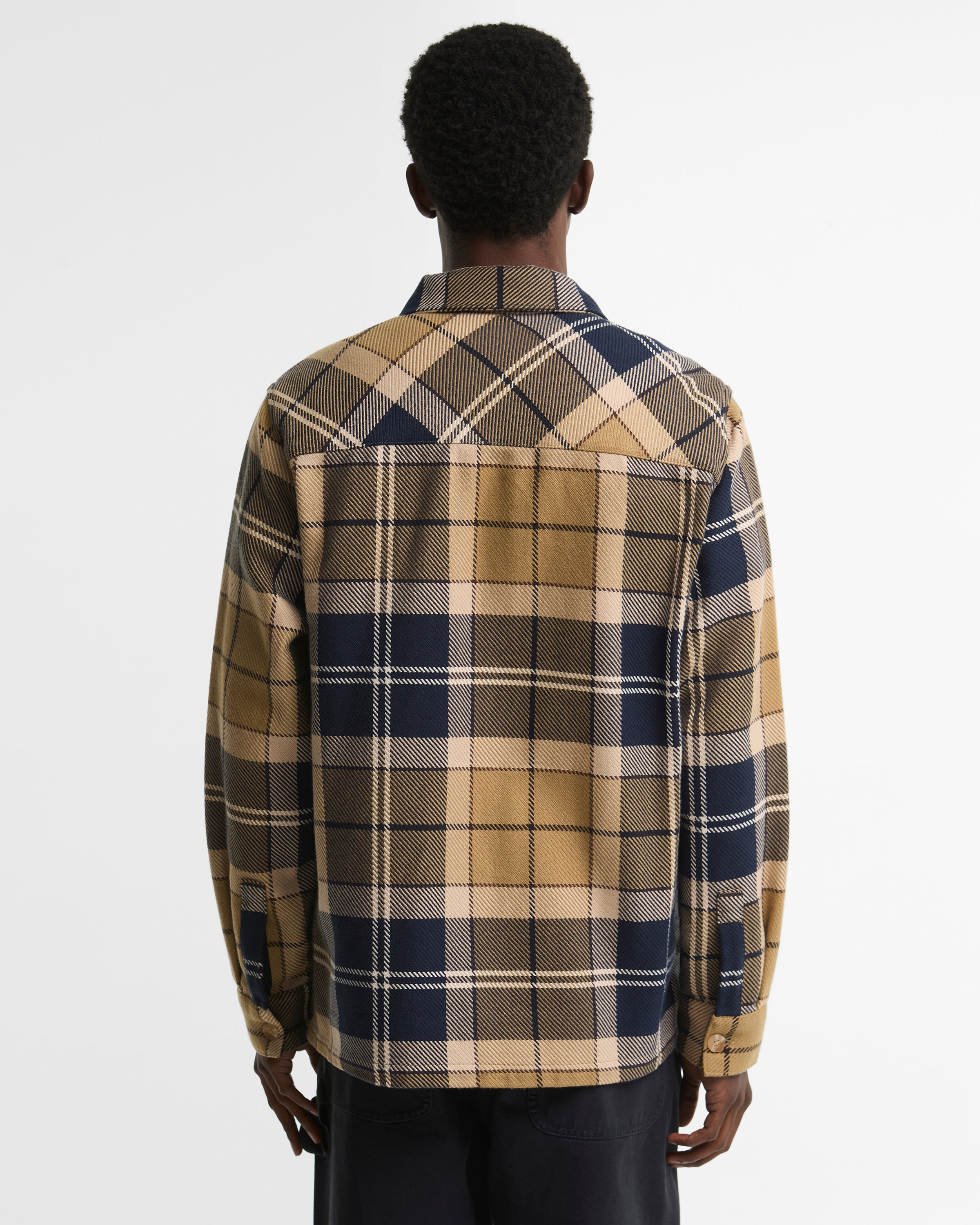 Oversized Tartan Overshirt