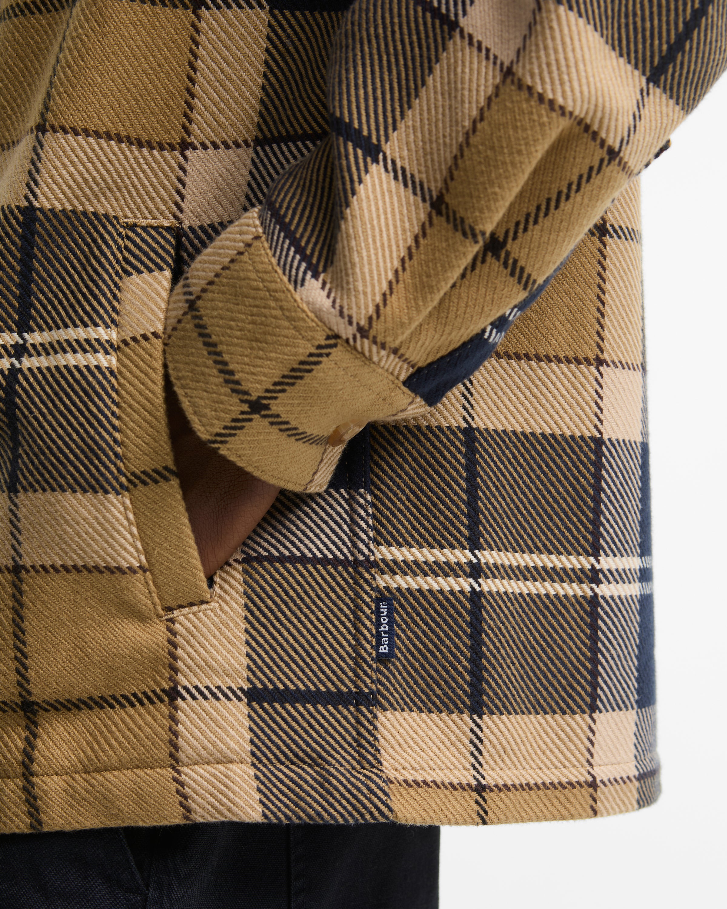 Oversized Tartan Overshirt
