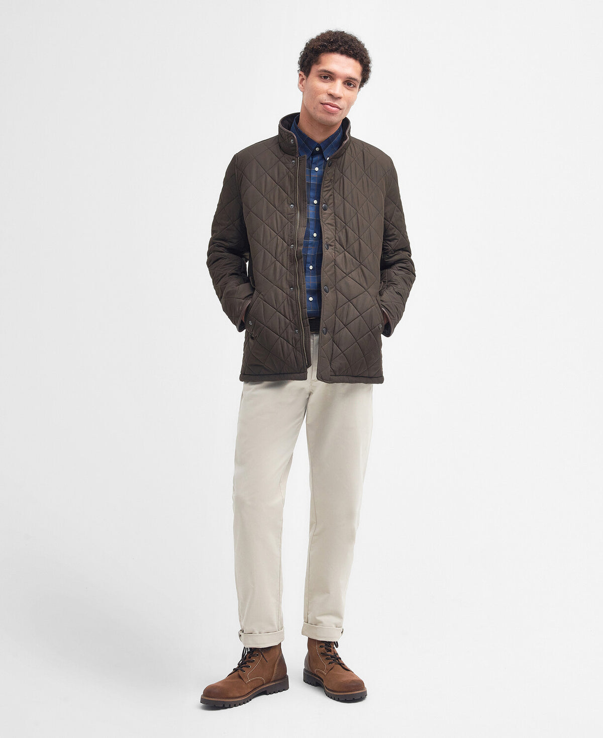 An image of the Barbour Powell Quilted Jacket