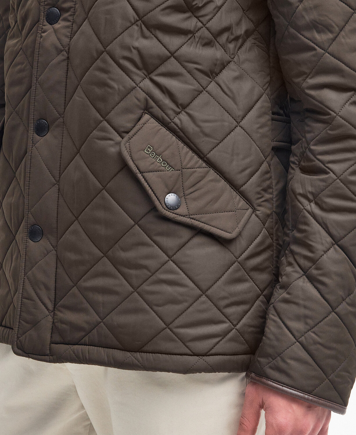 An image of the Barbour Powell Quilted Jacket