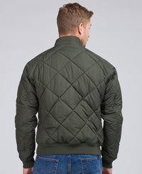 An image of the Barbour International Merchant Quilted Jacket