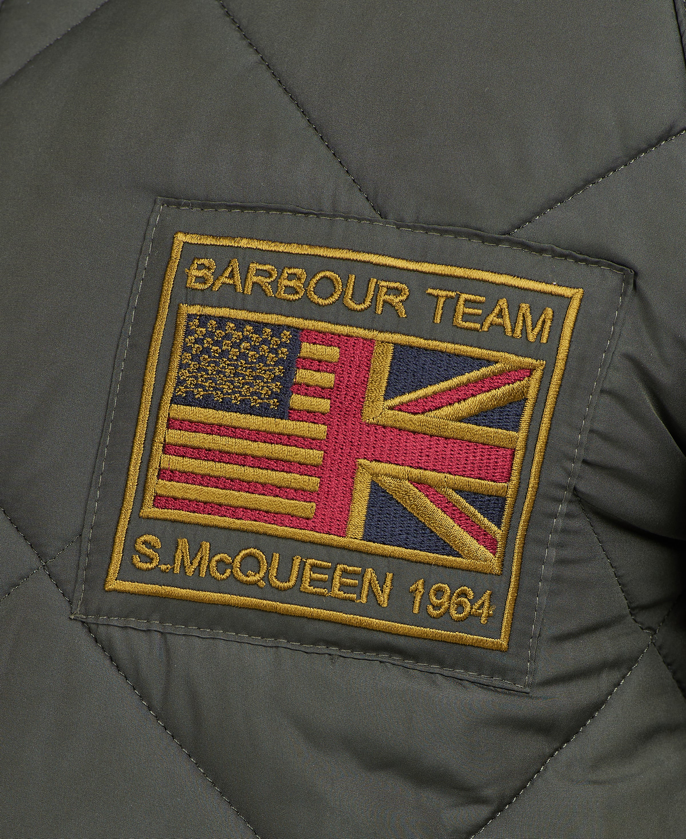 An image of the Barbour International Merchant Quilted Jacket