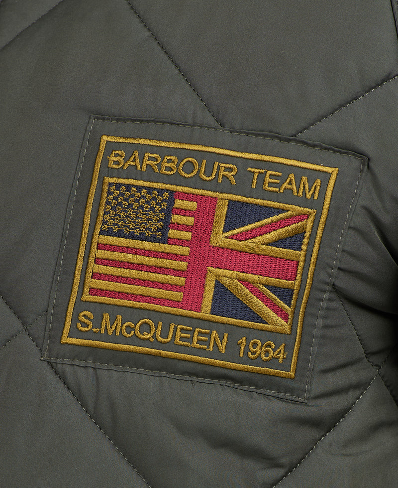 An image of the Barbour International Merchant Quilted Jacket