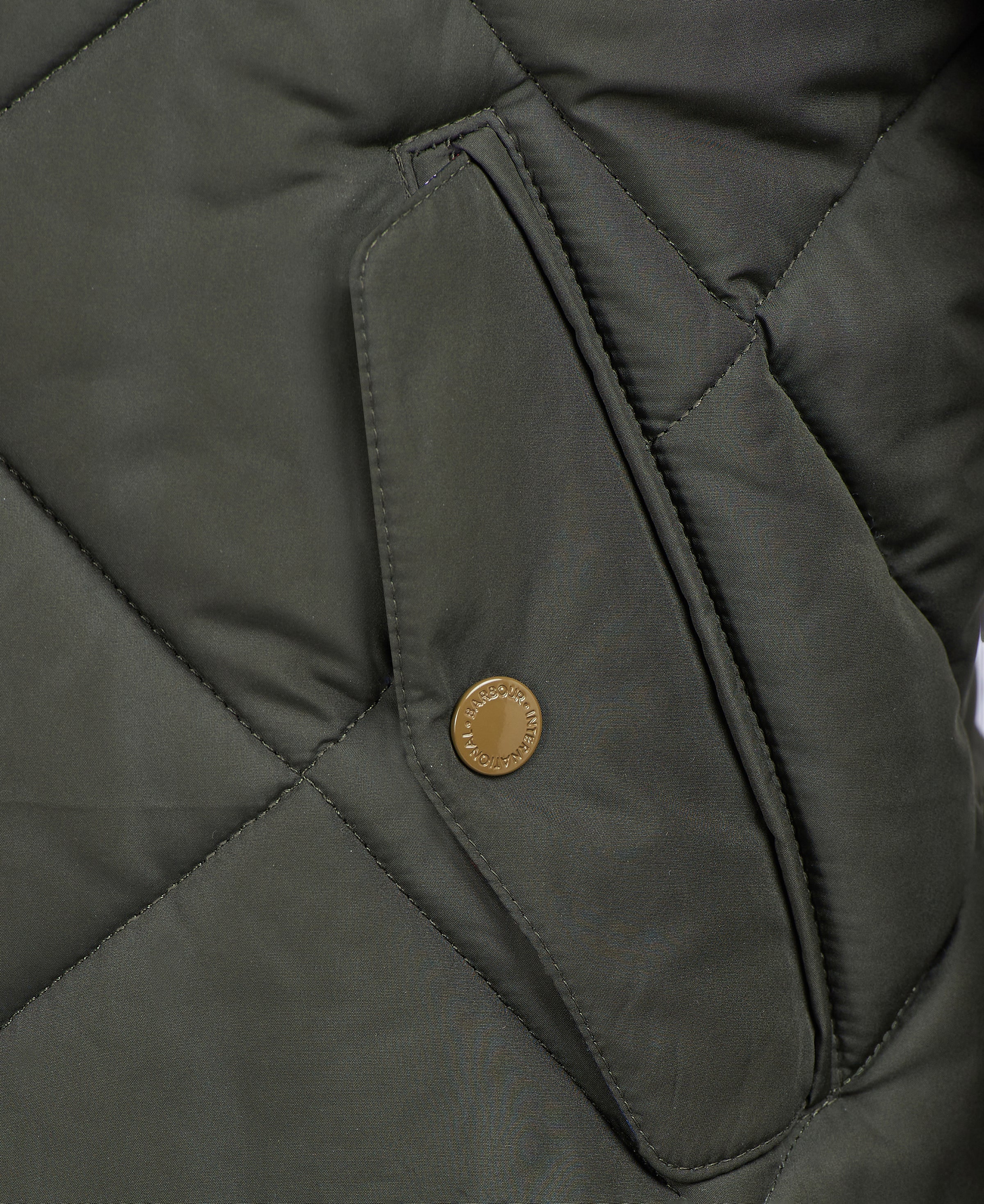 An image of the Barbour International Merchant Quilted Jacket
