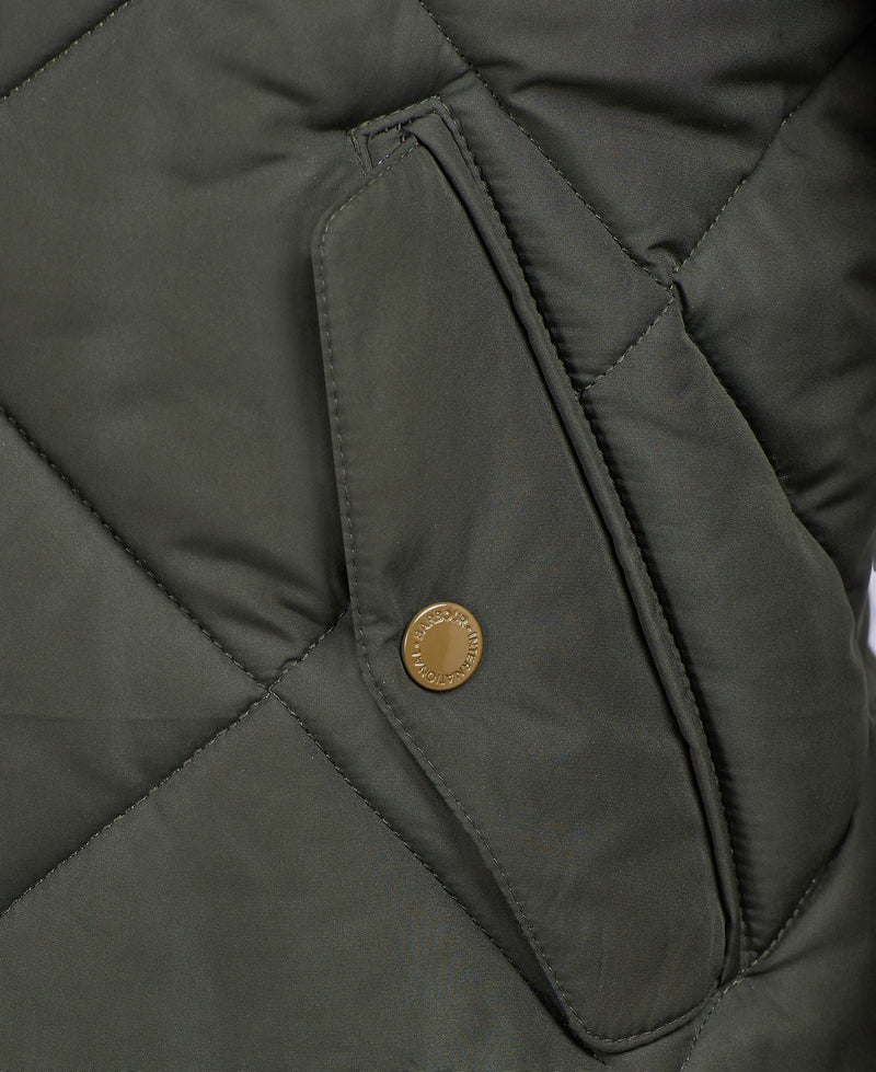 An image of the Barbour International Merchant Quilted Jacket