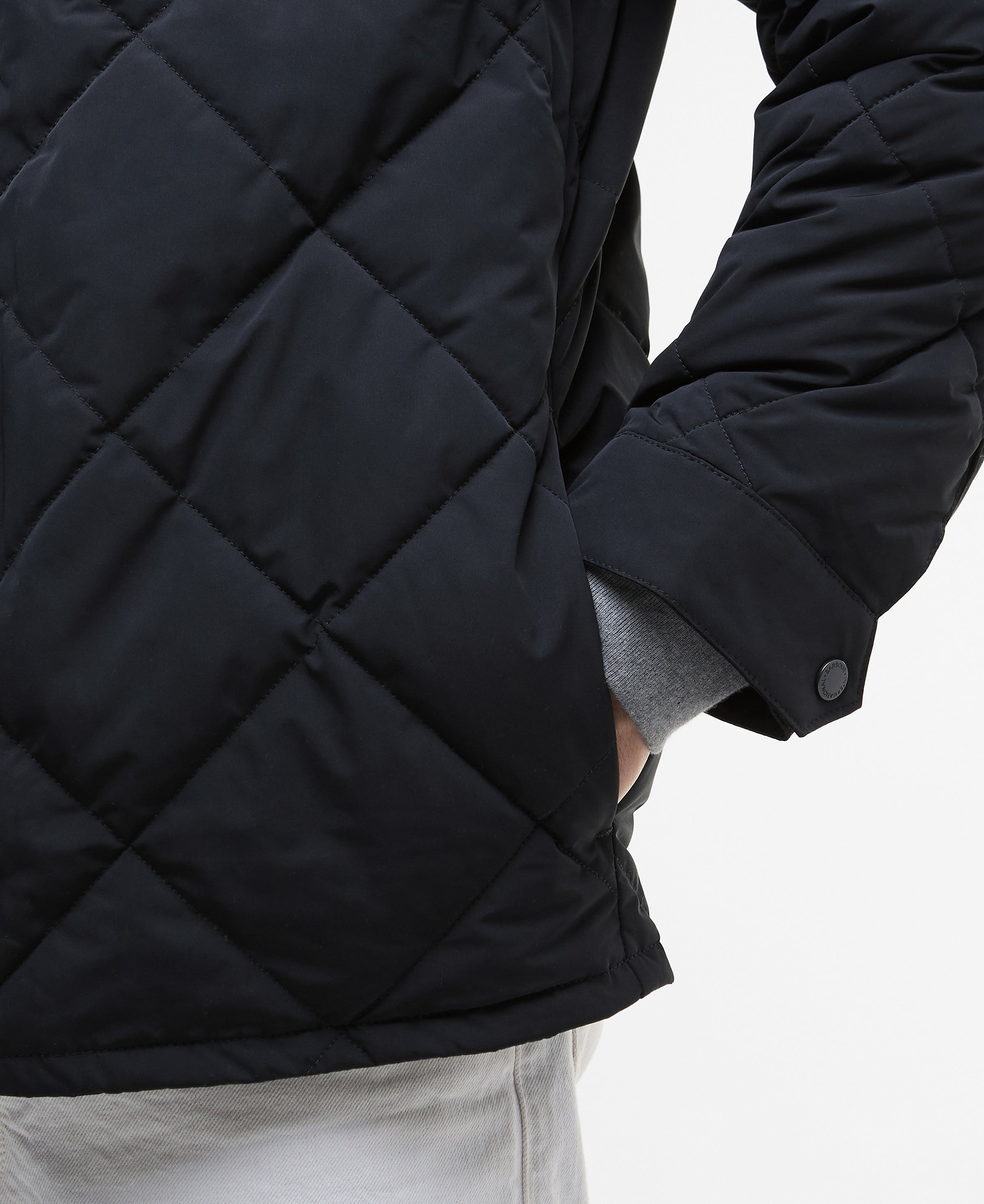 An image of the Barbour International Axwell Puffer Jacket