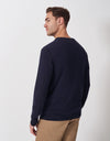 An image of the Crew Clothing Organic Cotton V-Neck