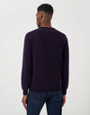 An image of the Crew Clothing Organic Cotton Crew Neck Jumper