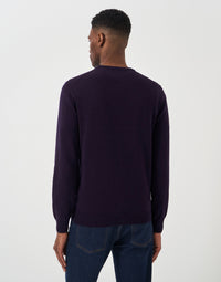 An image of the Crew Clothing Organic Cotton Crew Neck Jumper
