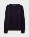 An image of the Crew Clothing Organic Cotton Crew Neck Jumper