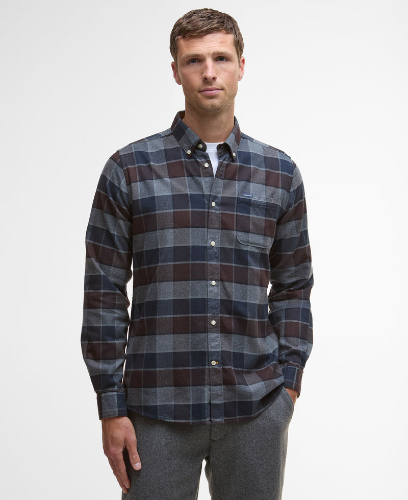 An image of the Barbour Valley Tailored Checked Shirt