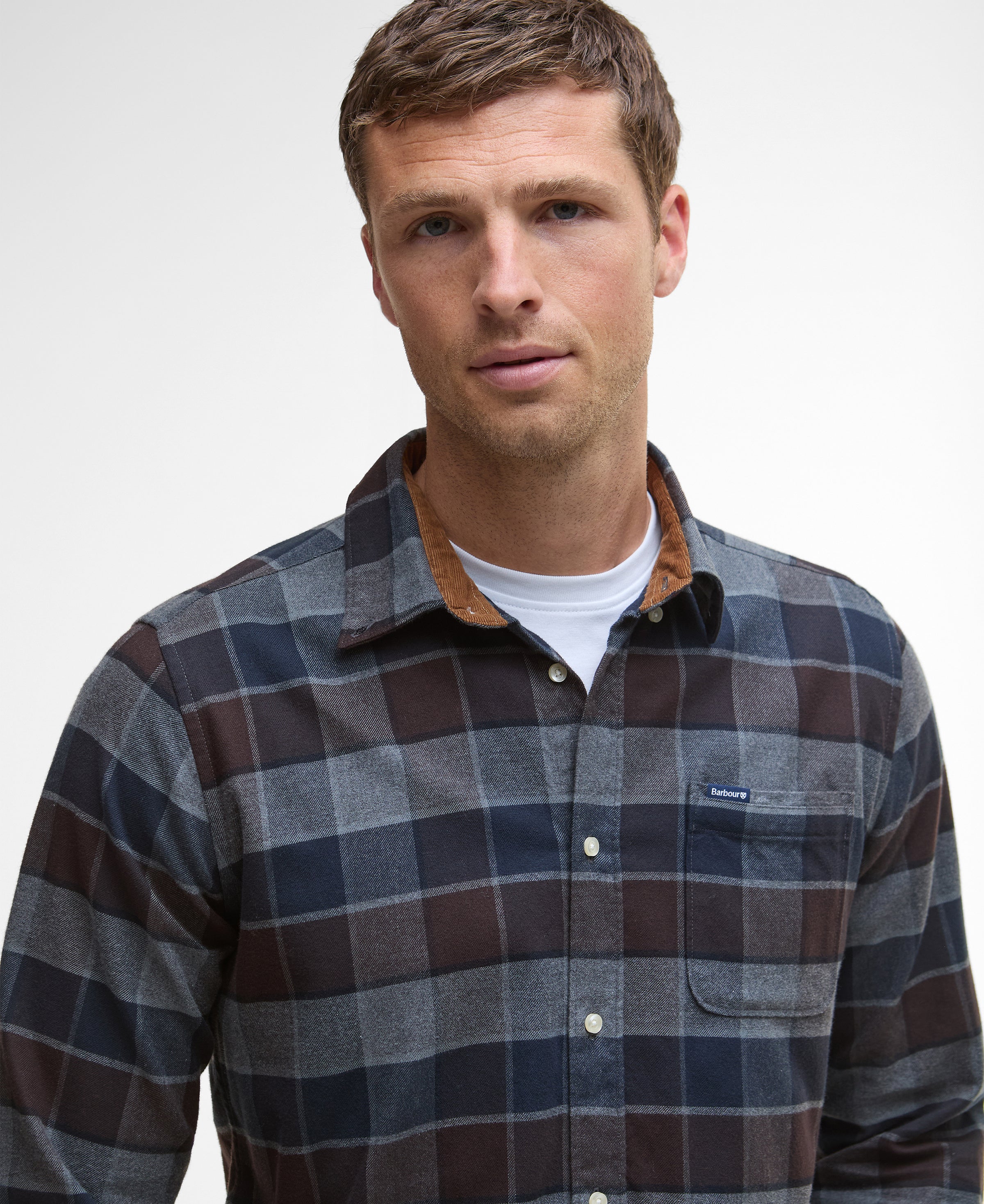 An image of the Barbour Valley Tailored Checked Shirt