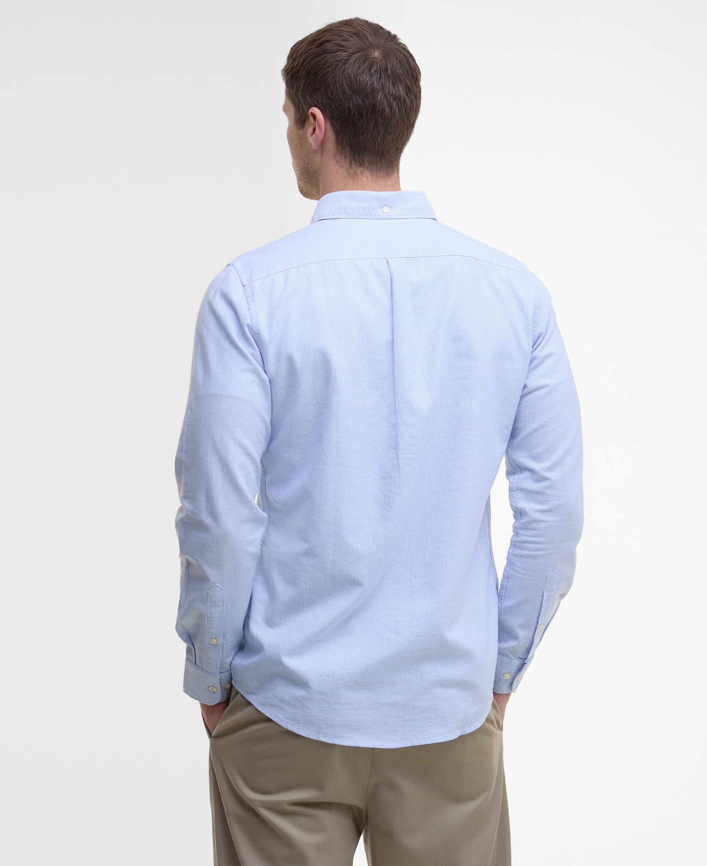 An image of the Barbour Striped Oxtown Tailored Shirt