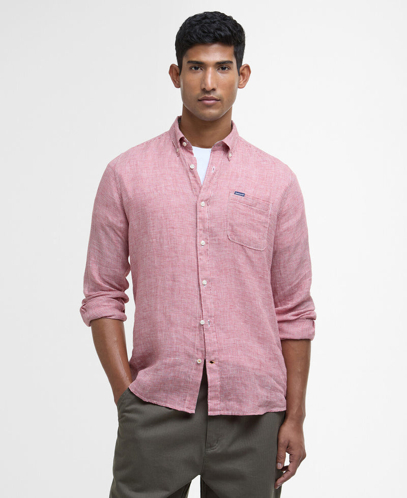 An image of the Barbour Linton Shirt