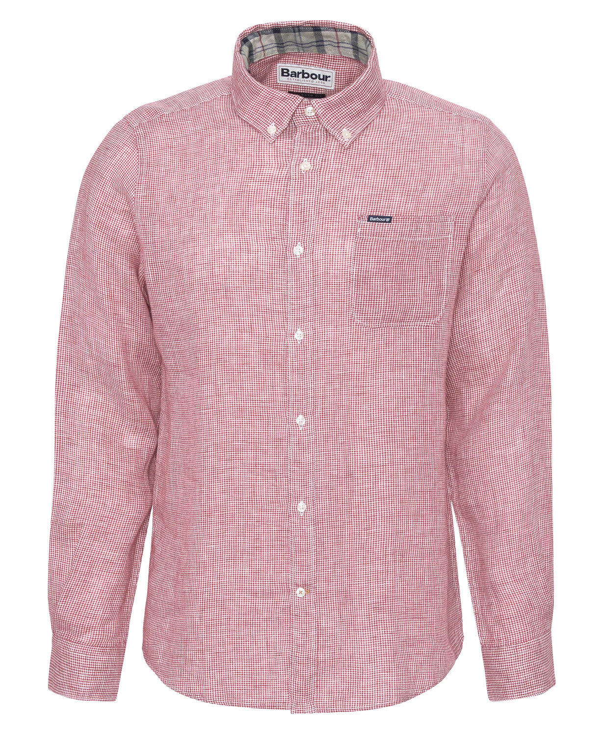 An image of the Barbour Linton Shirt