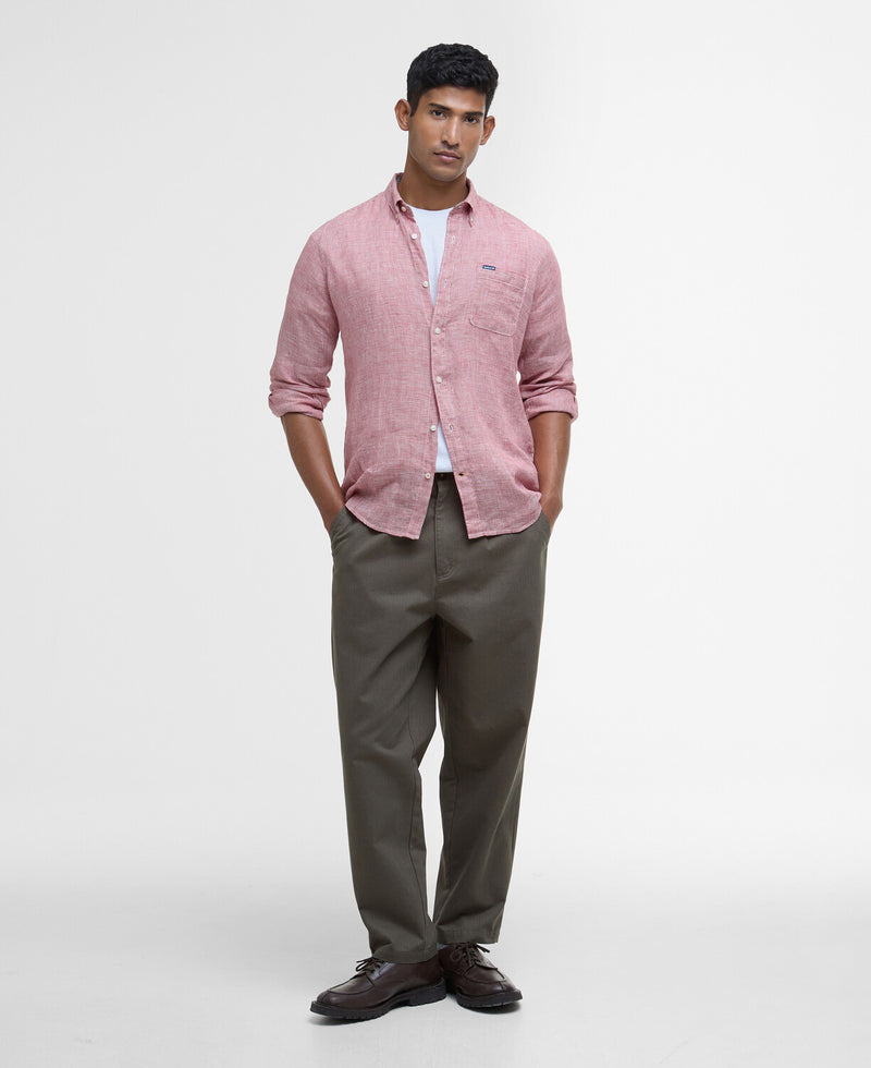 An image of the Barbour Linton Shirt