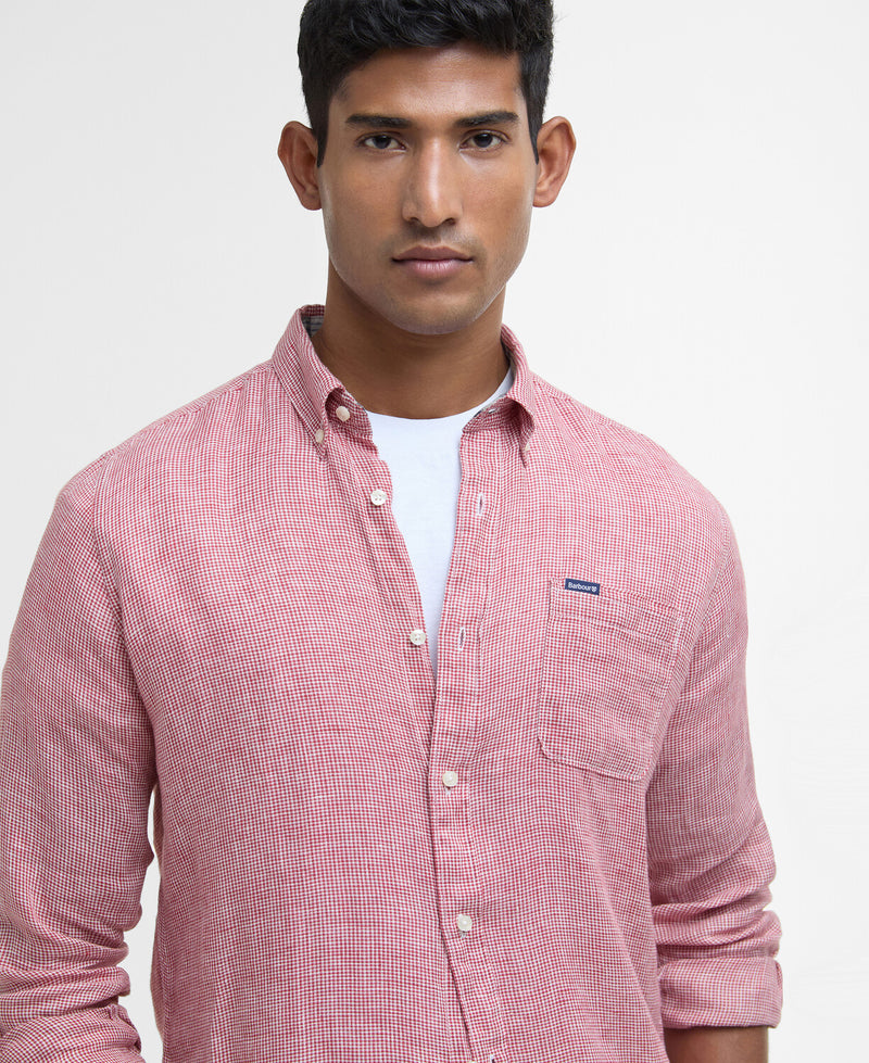 An image of the Barbour Linton Shirt