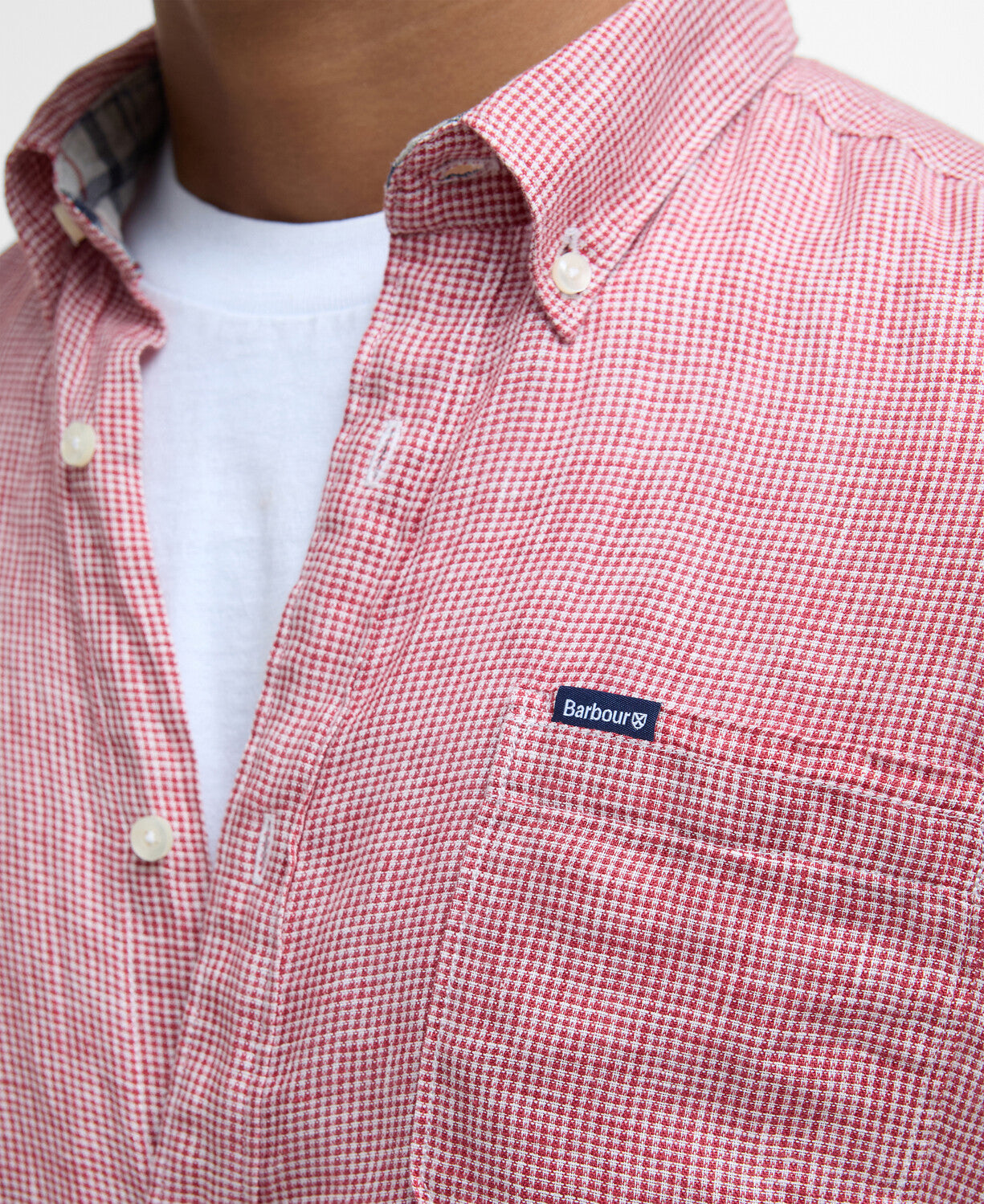 An image of the Barbour Linton Shirt