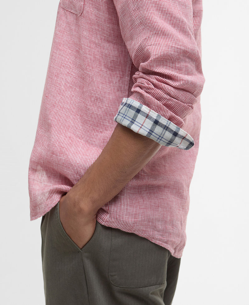 An image of the Barbour Linton Shirt