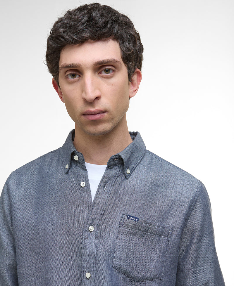 An image of the Barbour Buckley Tailored Herringbone Shirt