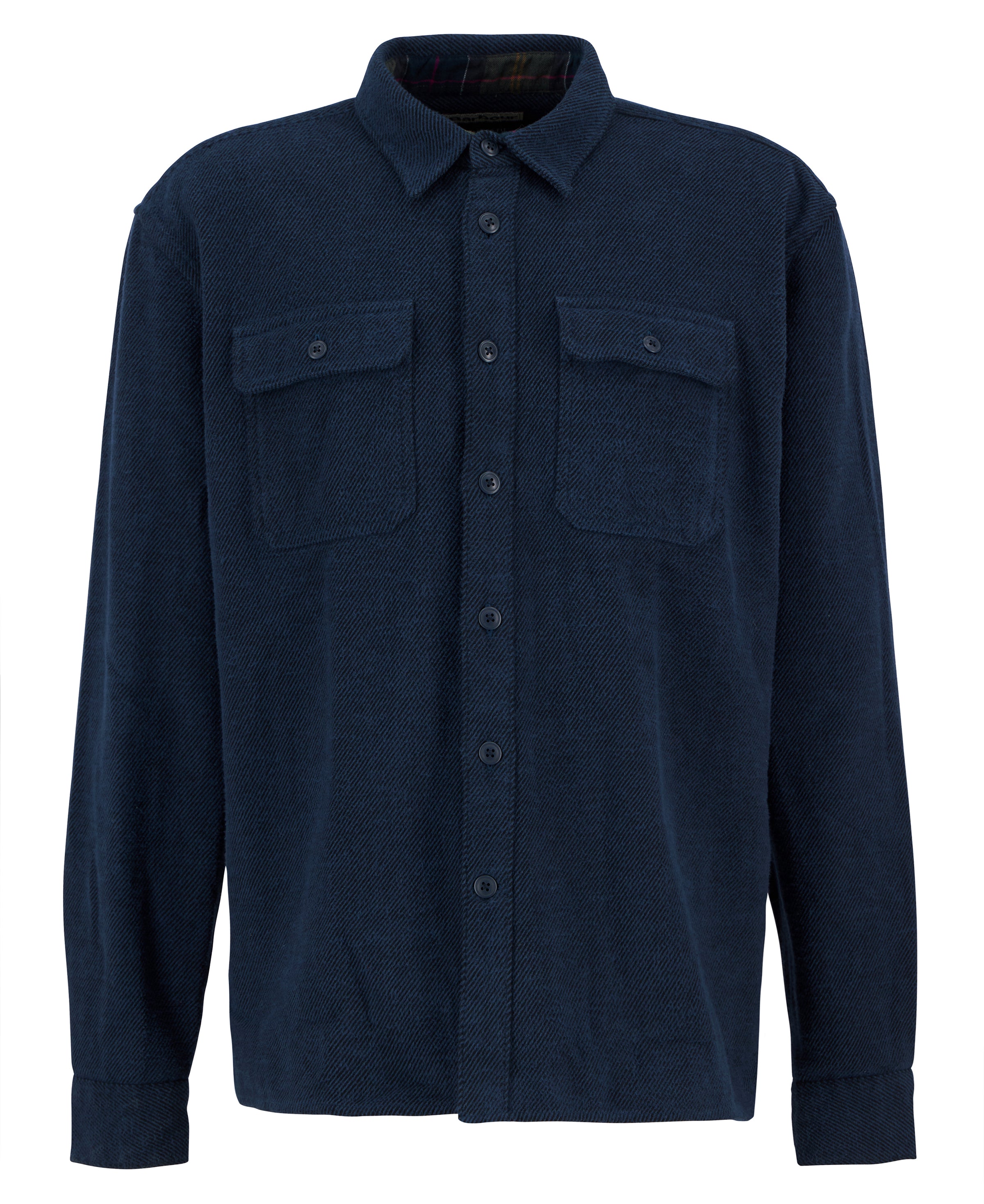 An image of the Barbour Baystone Relaxed Twill Shirt
