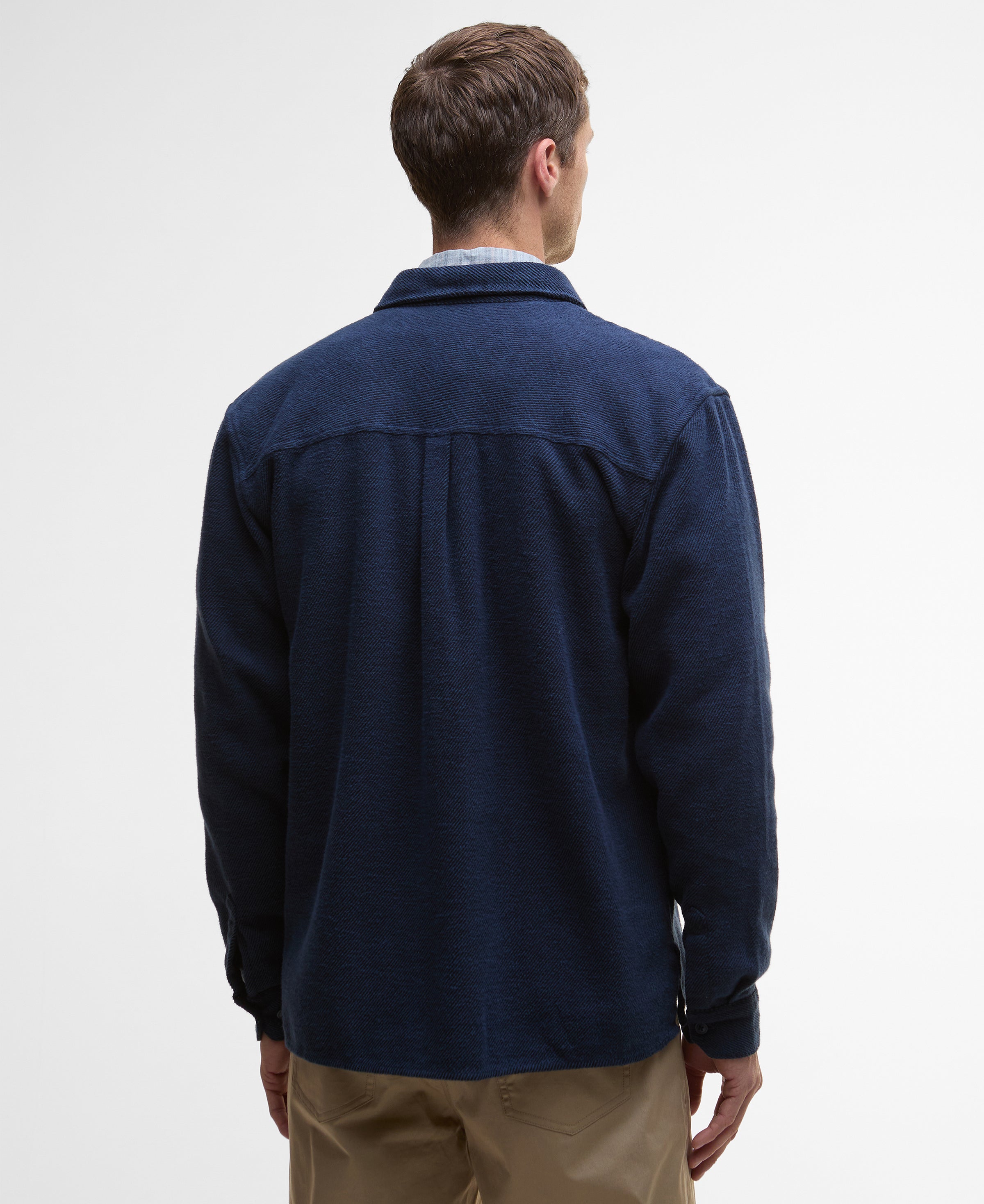 An image of the Barbour Baystone Relaxed Twill Shirt