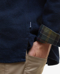 An image of the Barbour Baystone Relaxed Twill Shirt