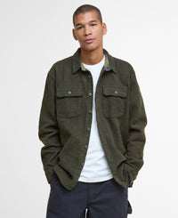 An image of the Barbour Baystone Relaxed Twill Shirt