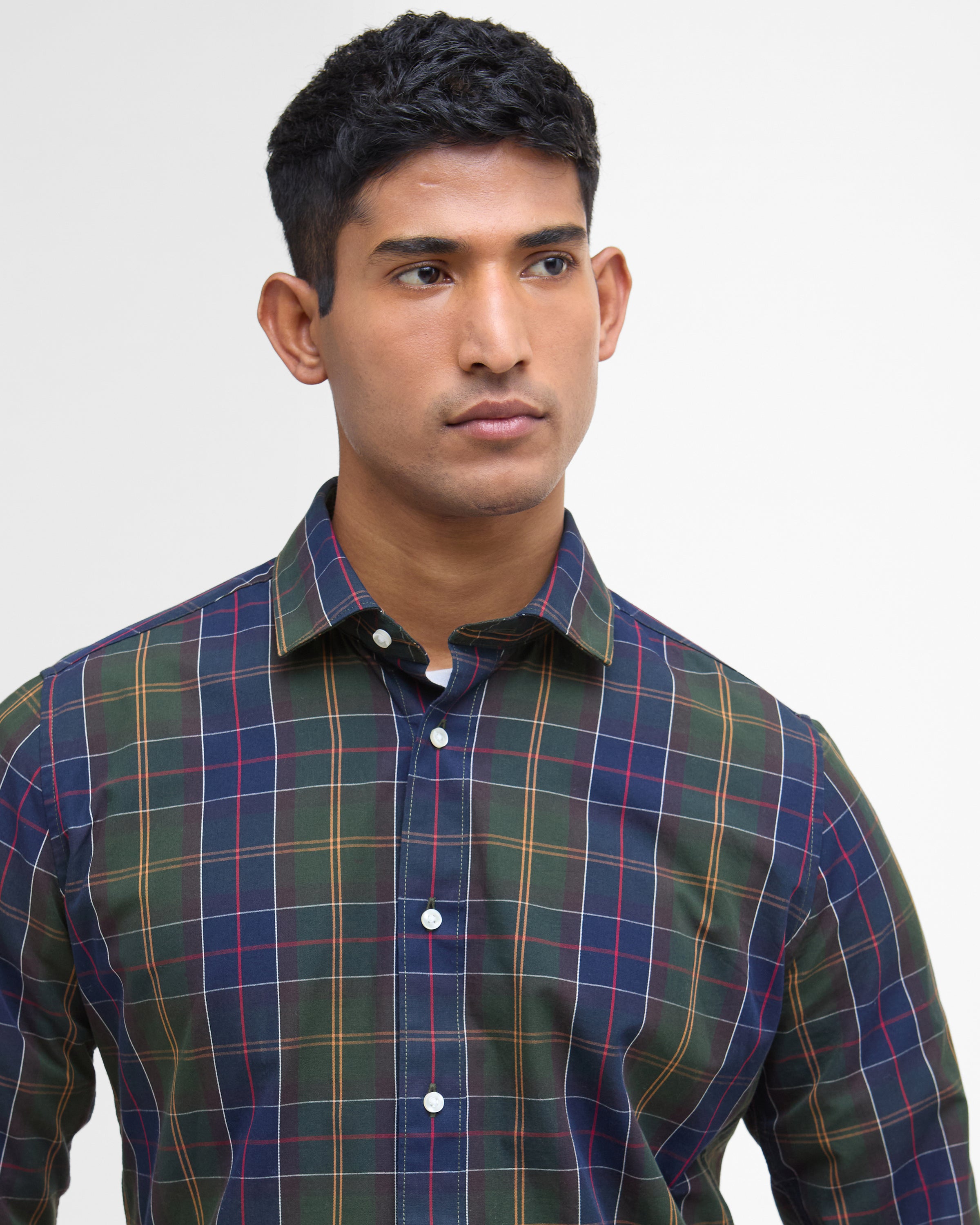 An image of the Barbour Kenton Checked Tailored Shirt