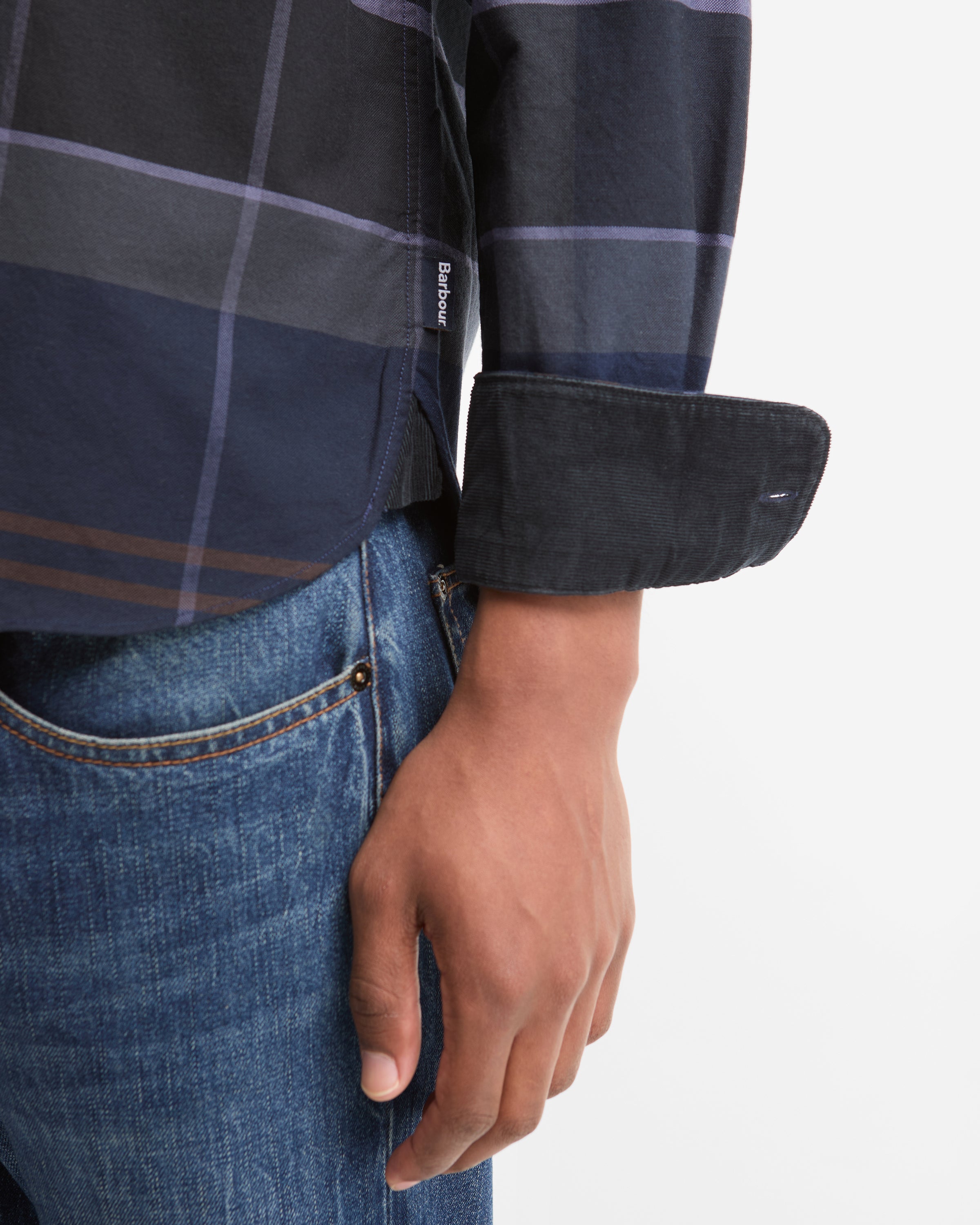 Mineral Tartan Dunoon Authentic Shirt