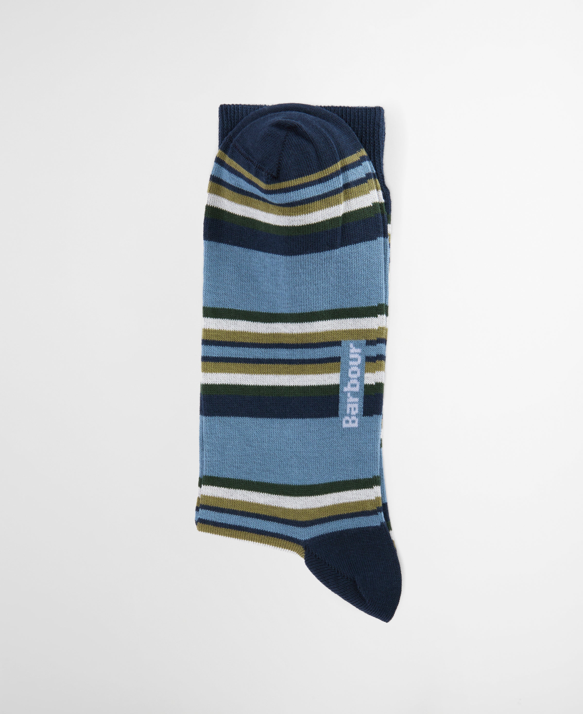 An image of the Barbour Summer Stripe 2 Pack Socks