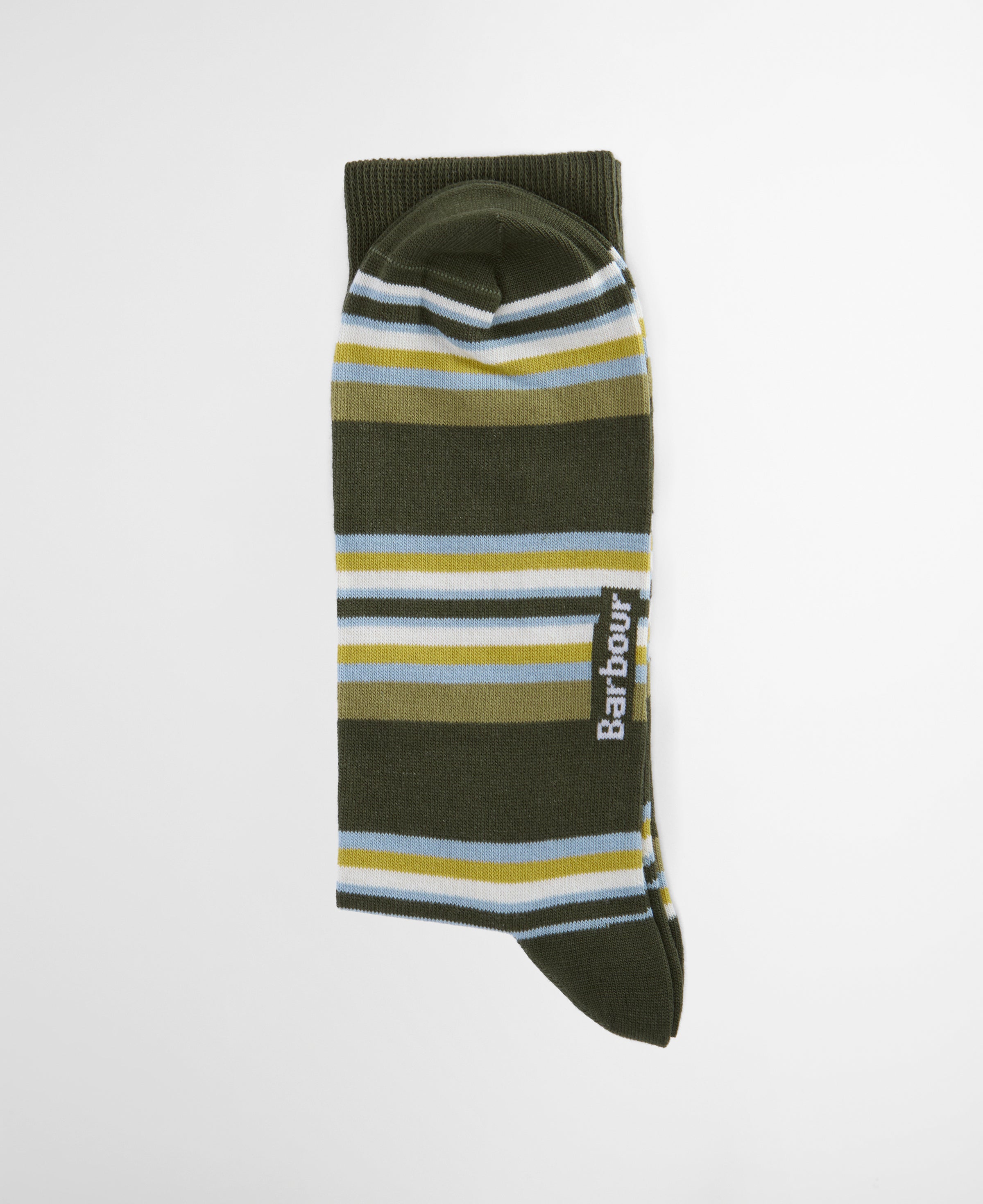 An image of the Barbour Summer Stripe 2 Pack Socks
